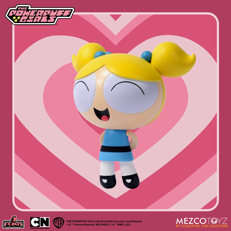 Mezco Toyz 5 Points: Powerpuff Girls - Bubbles