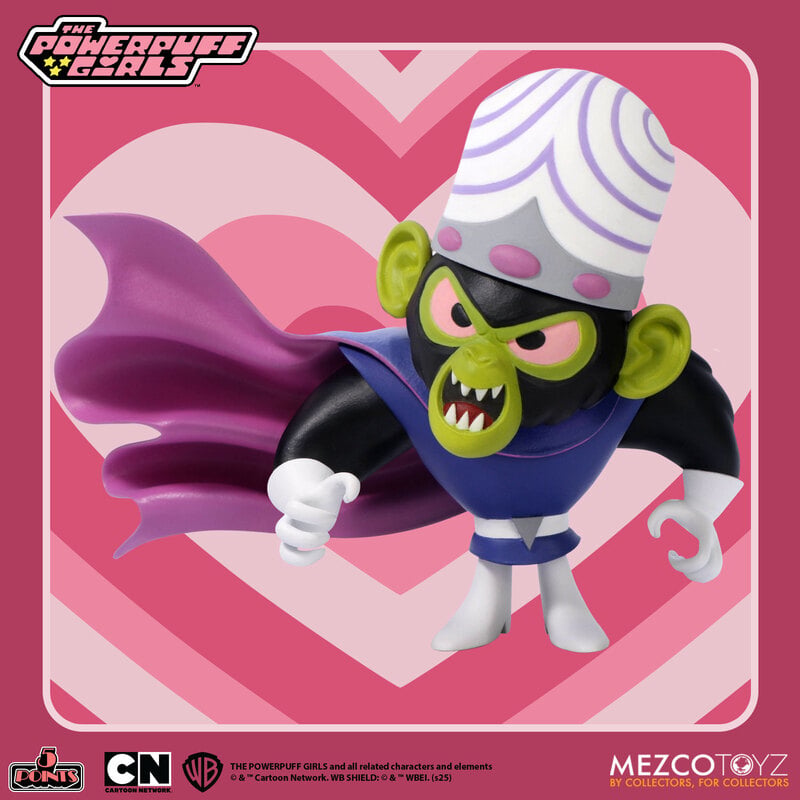 Mezco Toyz 5 Points: Powerpuff Girls - Mojo Jojo