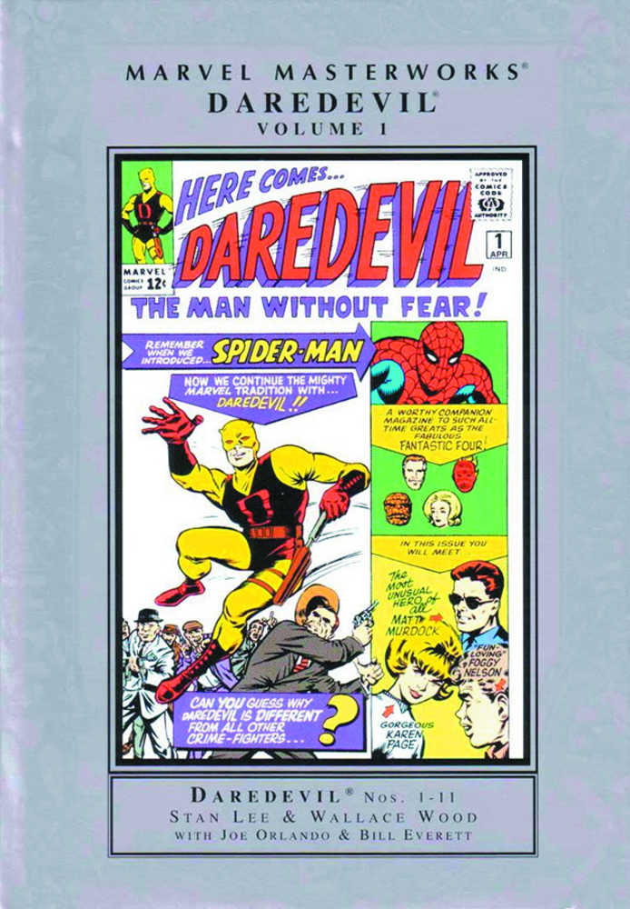 Marvel Masterworks Daredevil Tapa Dura Volumen 01 Nueva Impresión