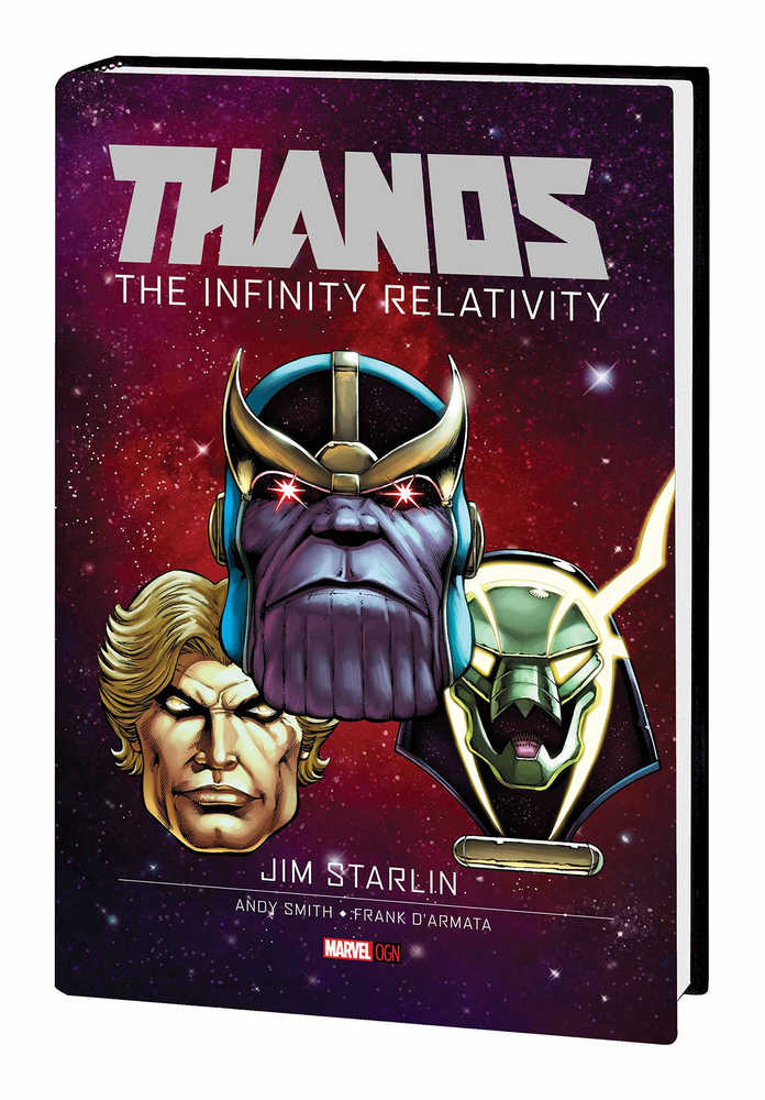Thanos Infinity Relativity Hardcover Graphic Novel