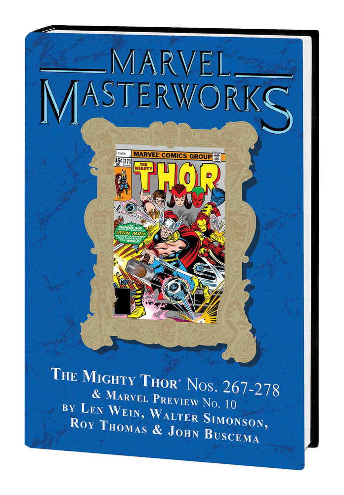 Marvel Masterworks Mighty Thor Hardcover Volume 17 Direct Market Variant 267
