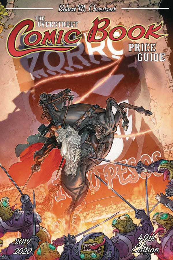 Overstreet Comic Book Pg Relié Volume 49 Hall Of Fame Zorro