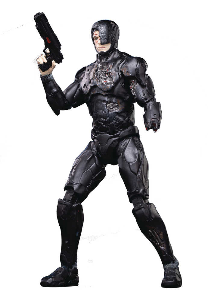 Robocop 2014 Battle-Damaged Robocop Previews Exclusive 1/18 Scale Figure