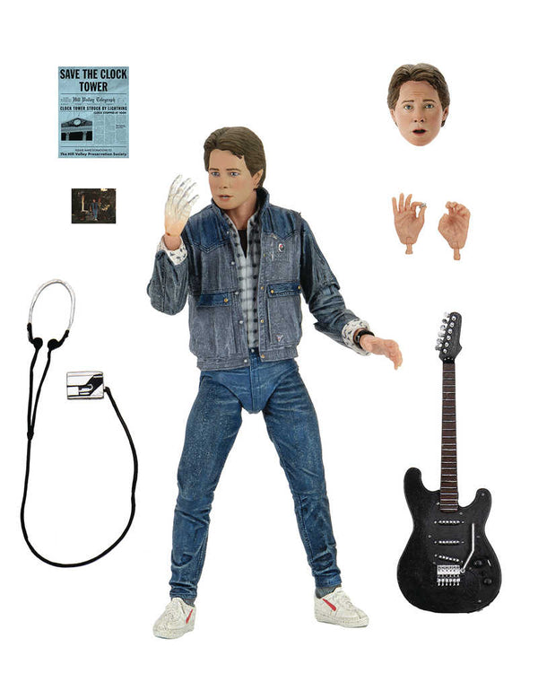 Back To The Future Marty Mcfly 85 Audition Ultimate 7in Action Figure (