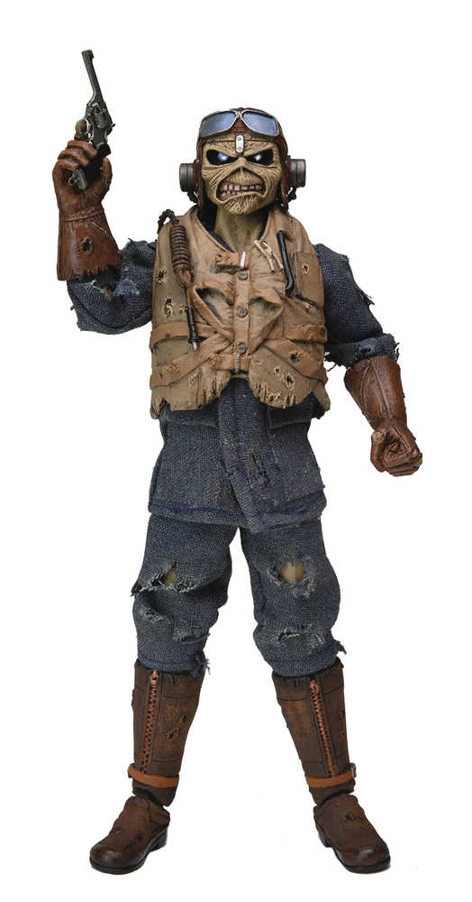 Iron Maiden Aces High Eddie 8in Clothed Action Figure