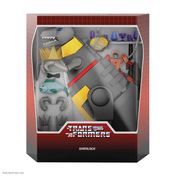 Figurine d'action Transformers Ultimates Grimlock (mode Dino)