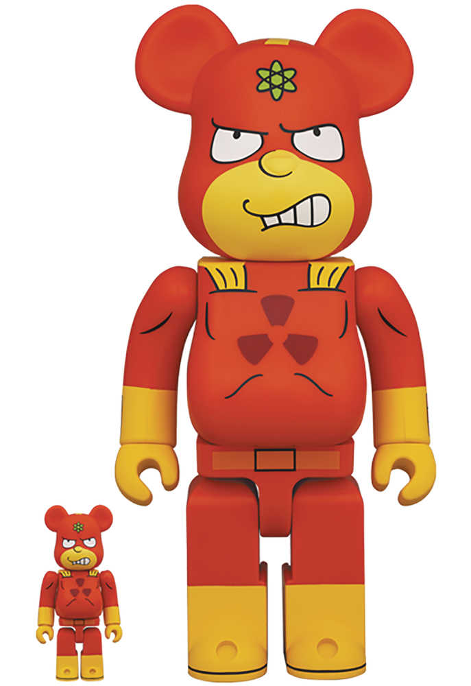 Simpsons Radioactive Man 100% & 400% Bea 2pk