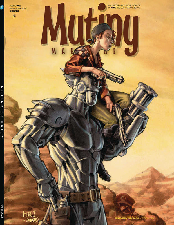 Mutiny Magazine #1 Couverture B Ha (Mature)