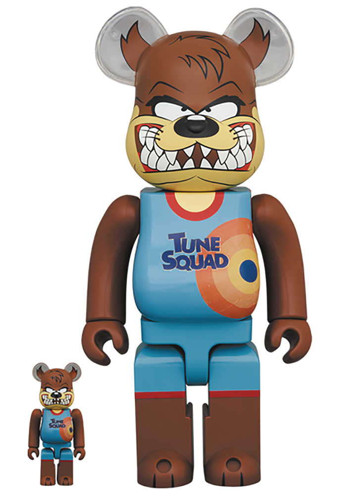 Space Jam New Legacy Tasmanian Devil 100% & 400% Bea 2pk