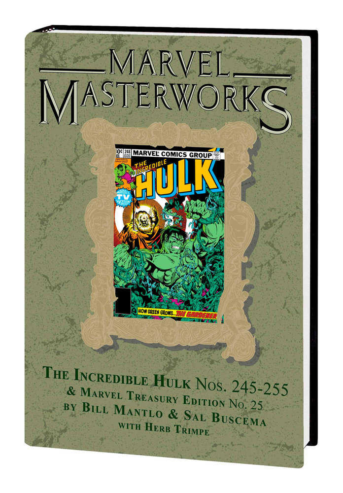 Marvel Masterworks Incredible Hulk Tapa dura Volumen 16 Edición variante de mercado directo 329