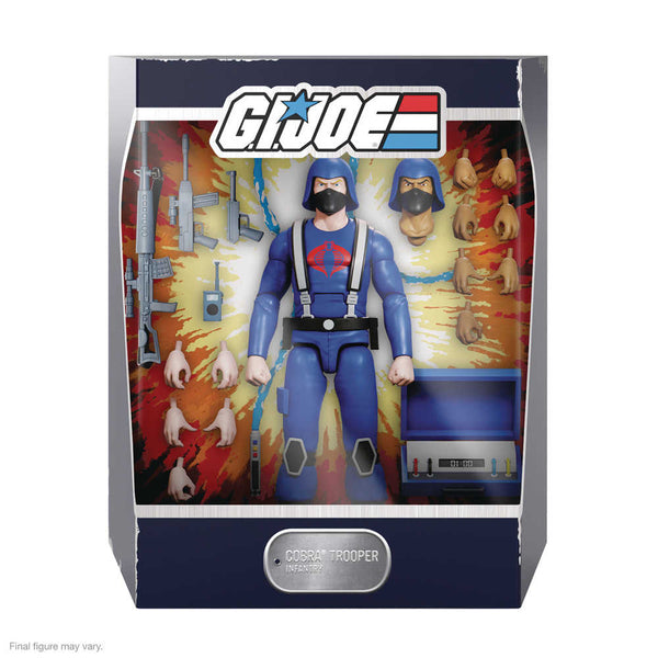 GI Joe Ultimates Figurine d'action Real American Hero Wv3 Cobra Trooper