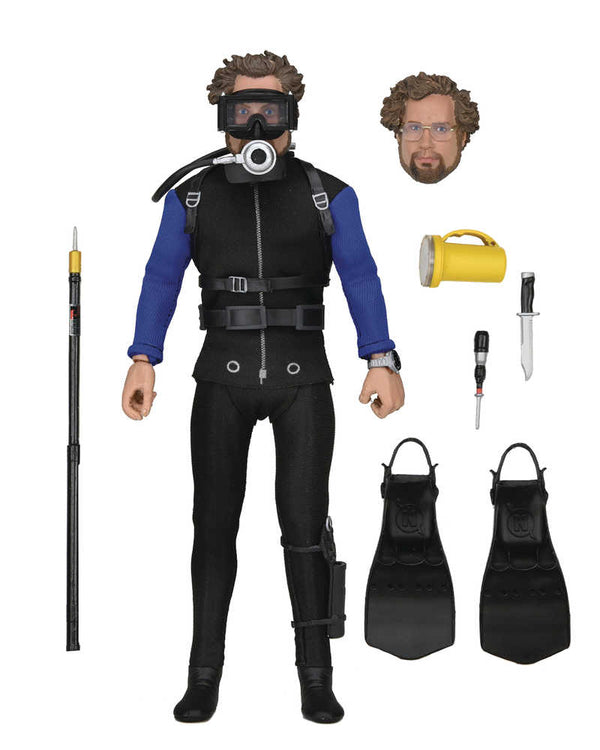 Jaws Shark Cage Hooper 8in Clothed Action Figure