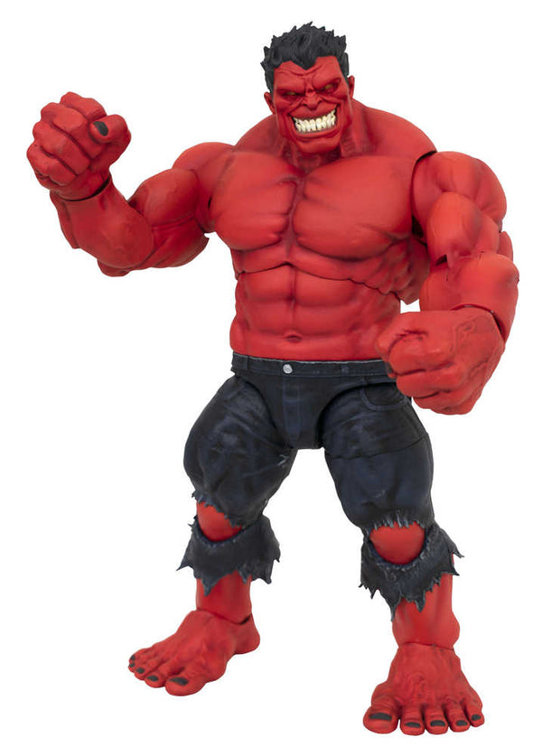 Marvel Select Figura de acción de Hulk Rojo