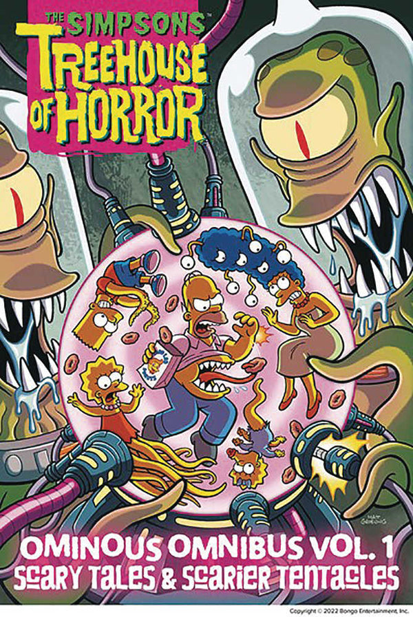 Simpsons Treehouse Of Horror Ominous Omnibus Volumen 01