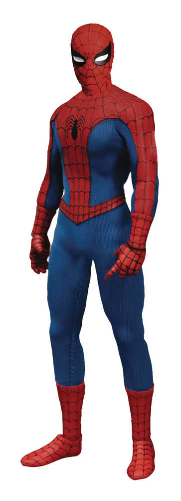Figura de acción de lujo de One-12 Collective Marvel Amazing Spider-Man