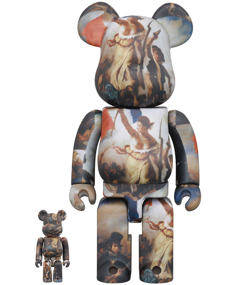 Eugene Delacroix Liberty Leading People 100% & 400% Bea 2pk