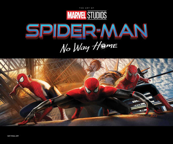 Spider-Man No Way Home Arte de la película Tapa dura