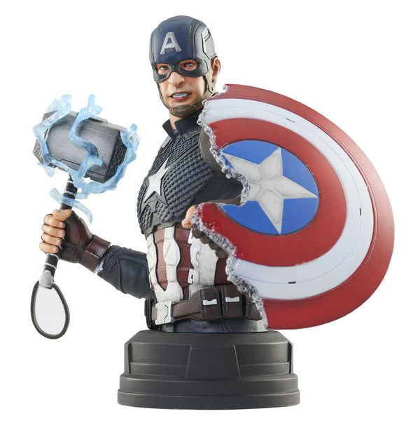 Marvel Avengers Endgame Captain America Bust