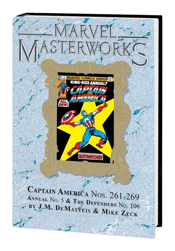Marvel Masterworks Captain America Hardcover Volume 15 Direct Market Variant Edition 344