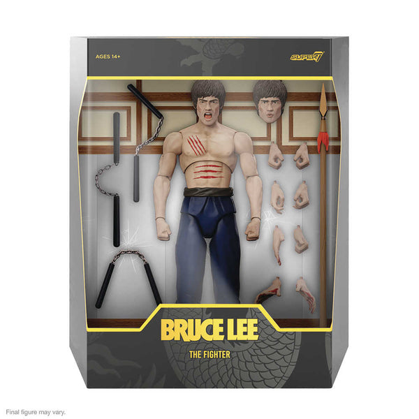 Figurine articulée Bruce Lee Ultimates W2 The Fighter