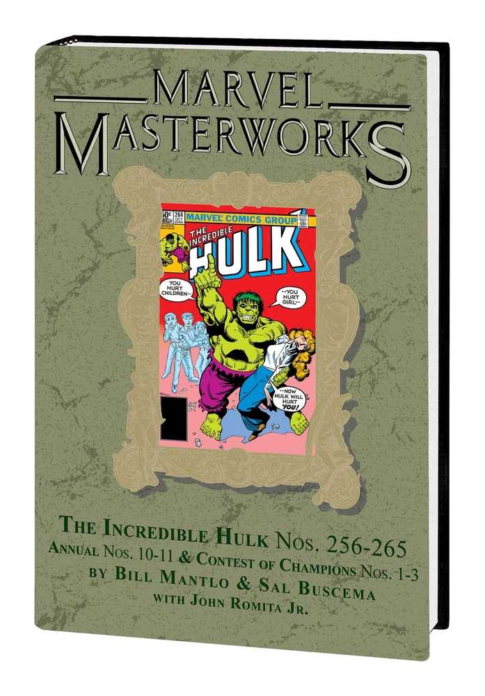 Marvel Masterworks Incredible Hulk Hardcover Volume 17 Direct Market Variant Edition 346