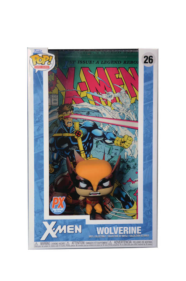 Pop Comic Cover Marvel X-Men Wolverine présente une figurine en vinyle exclusive