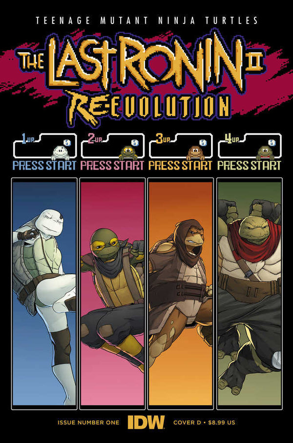 Tortugas Ninja: El último Ronin II--Re-Evolución #1 Variante D (Delgado)
