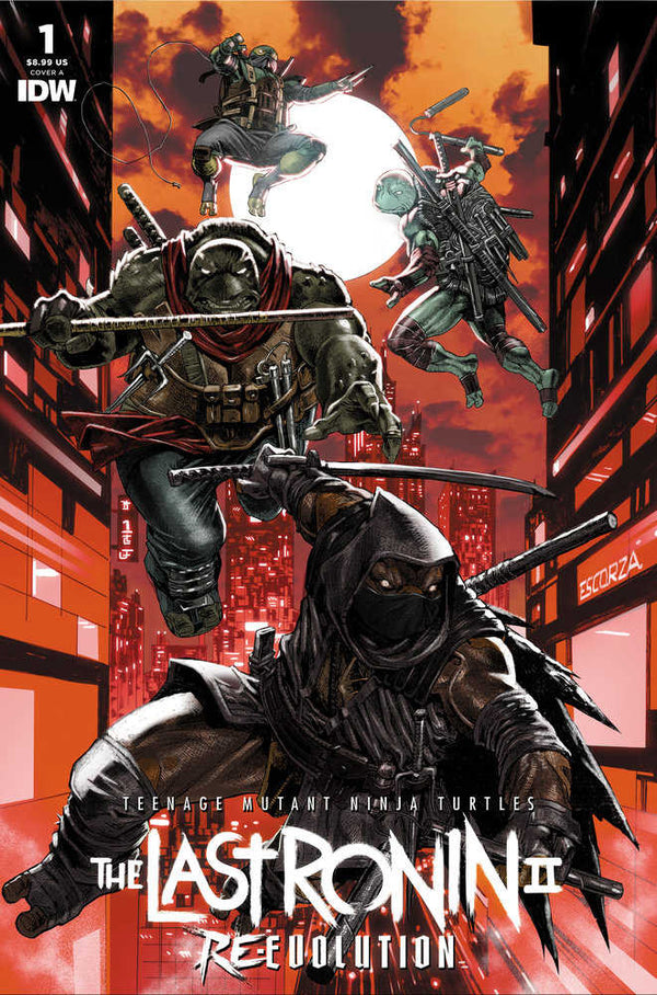 Teenage Mutant Ninja Turtles : Le Dernier Ronin II - Re-Evolution #1 Couverture A (Escorzas)