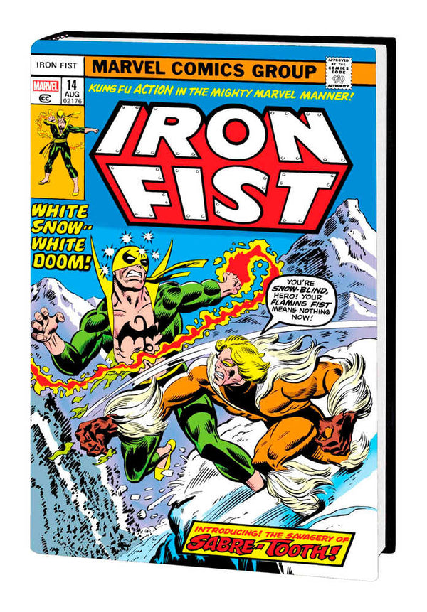 Iron Fist Danny Rand The Early Years Omnibus Couverture rigide Variante du marché direct