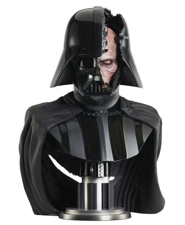 Star Wars Legends In 3D Obi-Wan Darth Vader 1/2 Scale Bust