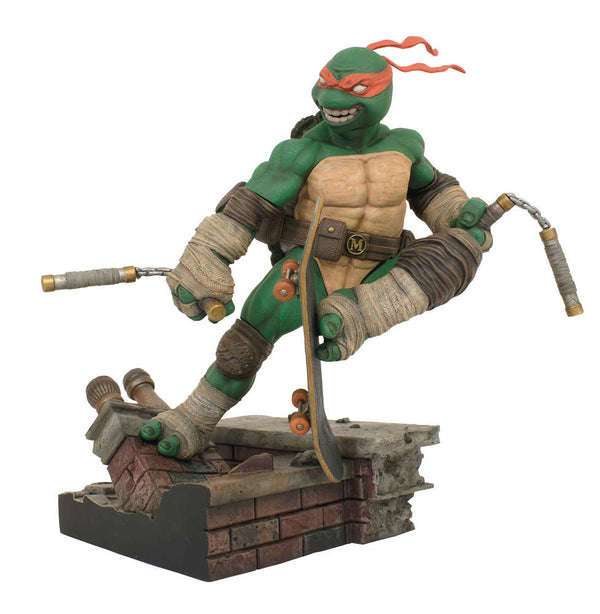 Teenage Mutant Ninja Turtles Gallery Statue de luxe en PVC Michaelangelo
