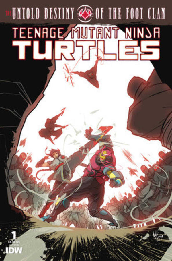 Teenage Mutant Ninja Turtles Untold Destiny Of Foot Clan #1 Couverture B Cizmeija