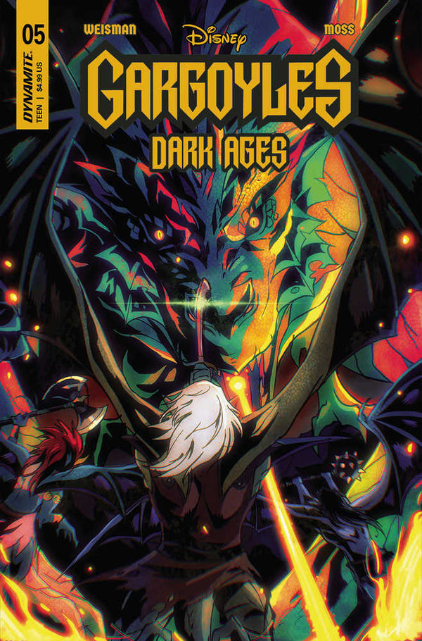 Gargoyles Dark Ages #5 Cover D Danino