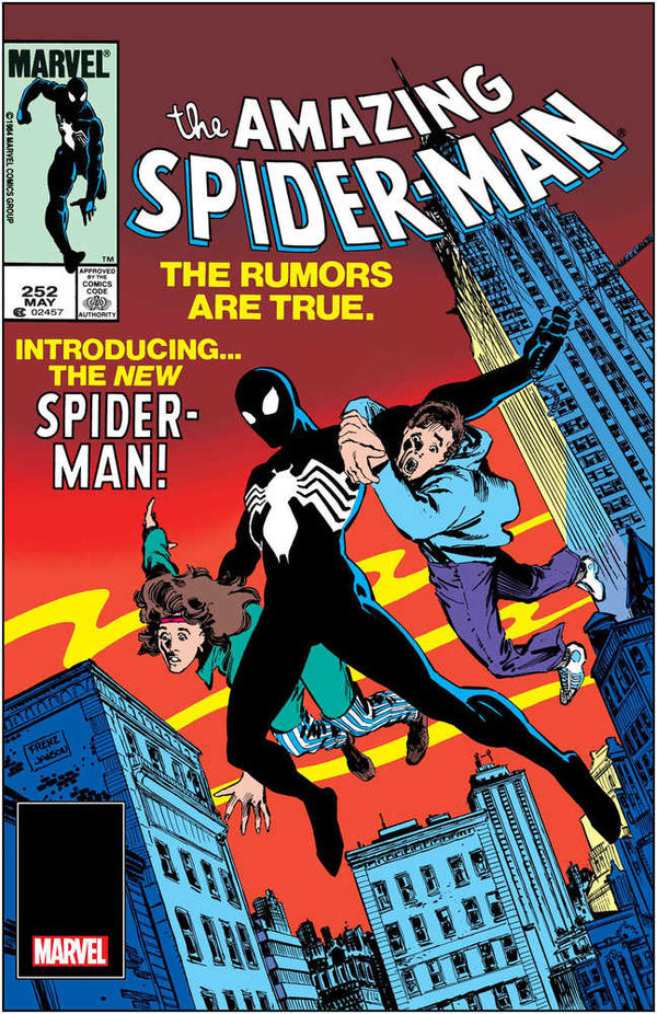 Amazing Spider-Man #252 édition fac-similé feuille nouvelle variante d'impression (