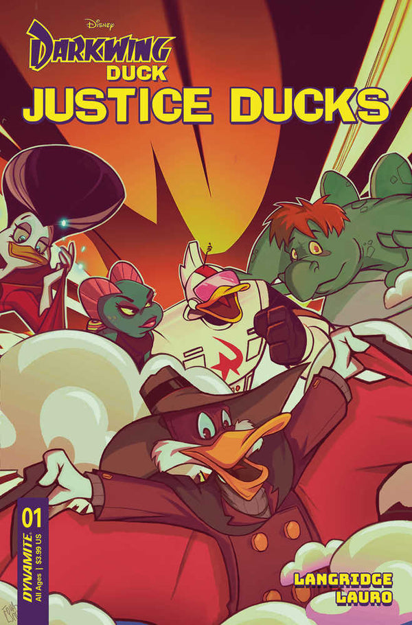 Justice Ducks #1 Portada B Tomaselli