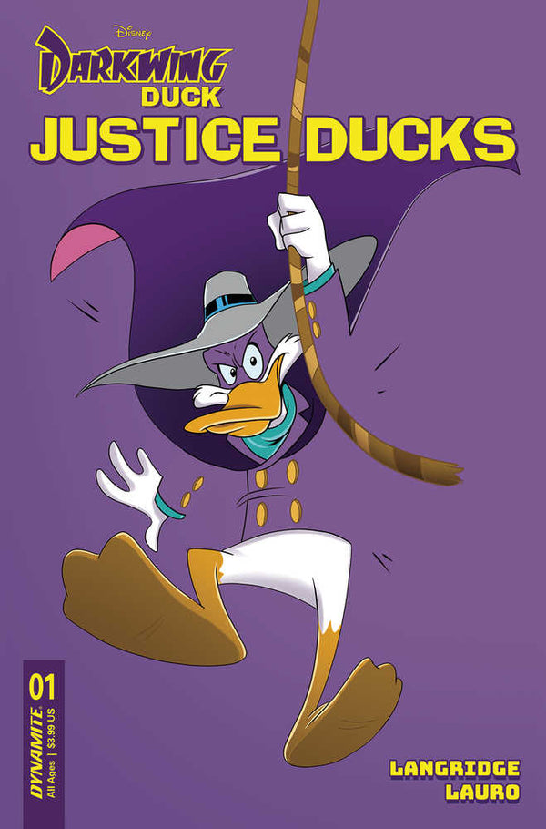 Justice Ducks #1 Couverture D Forstner Espace négatif