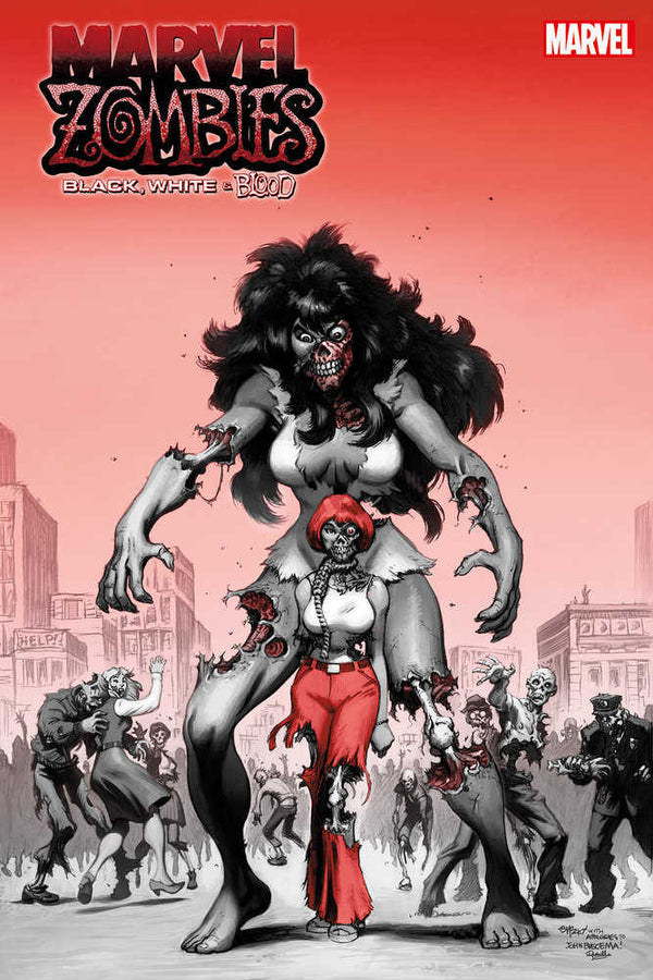 Marvel Zombies: Black, White &amp; Blood 3 Edición Variante desenterrada de Mcguinness