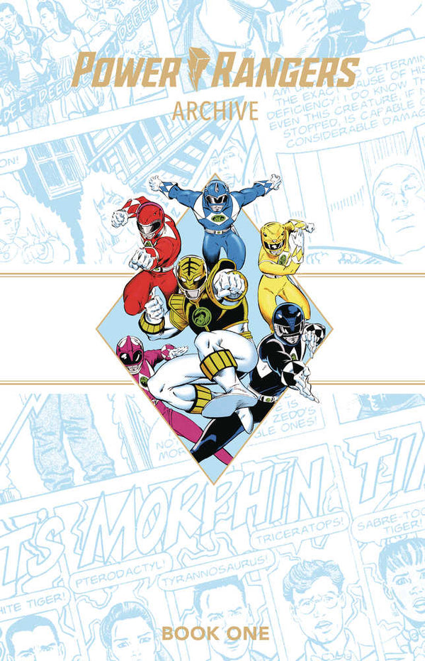 Power Rangers Archive Deluxe Edition Hardcover Book 01