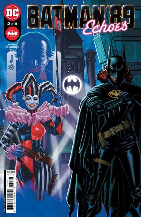 Batman 89 Echoes #2 (de 6) Portada de Joe Quiñones