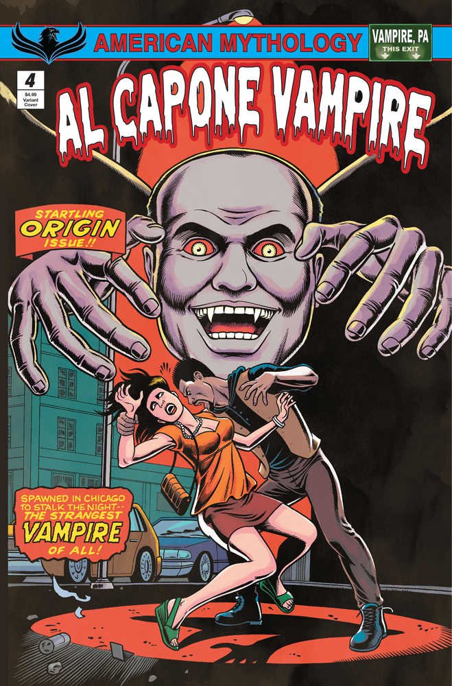 Al Capone Vampire #4 Cover B Homage Fraim & Fraim