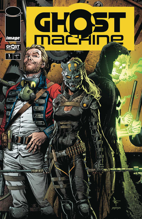 Ghost Machine (One Shot) Couvre Un Gary Frank