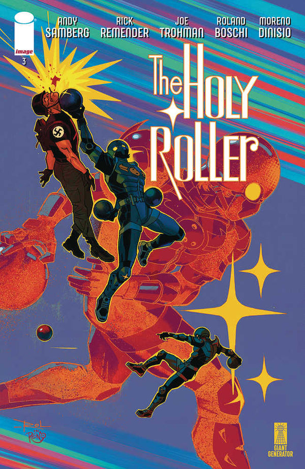 Holy Roller #3 (de 9) Portada A Roland Boschi y Moreno Dinisio (Maduro)
