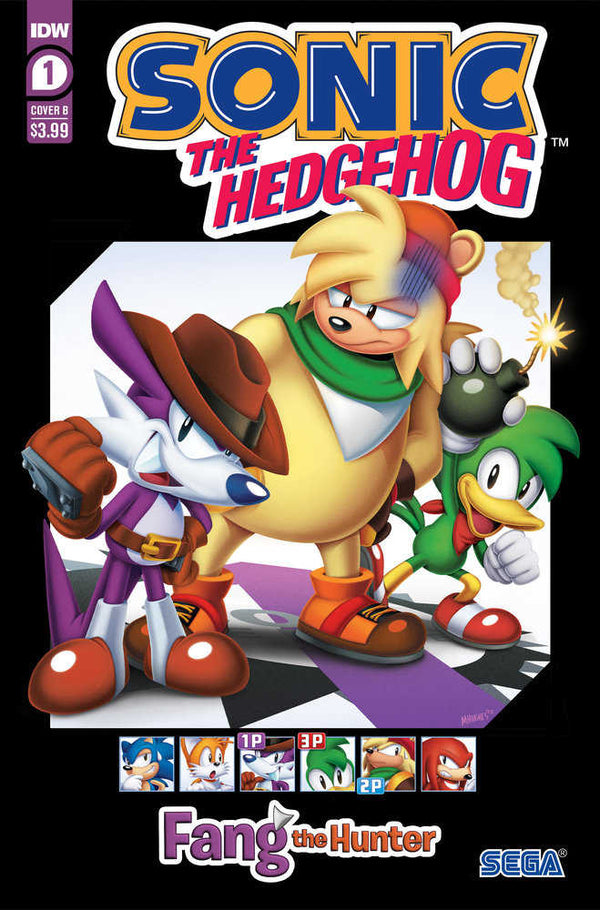 Sonic The Hedgehog : Fang The Hunter #1 Variante B (Hughes)
