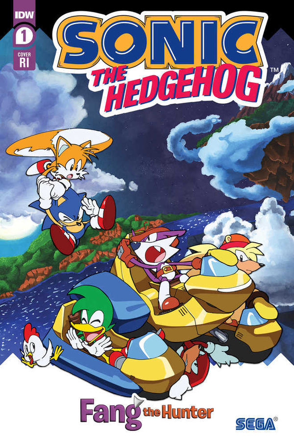 Sonic The Hedgehog: Fang The Hunter #1 Variante Ri (10) (Fonseca)