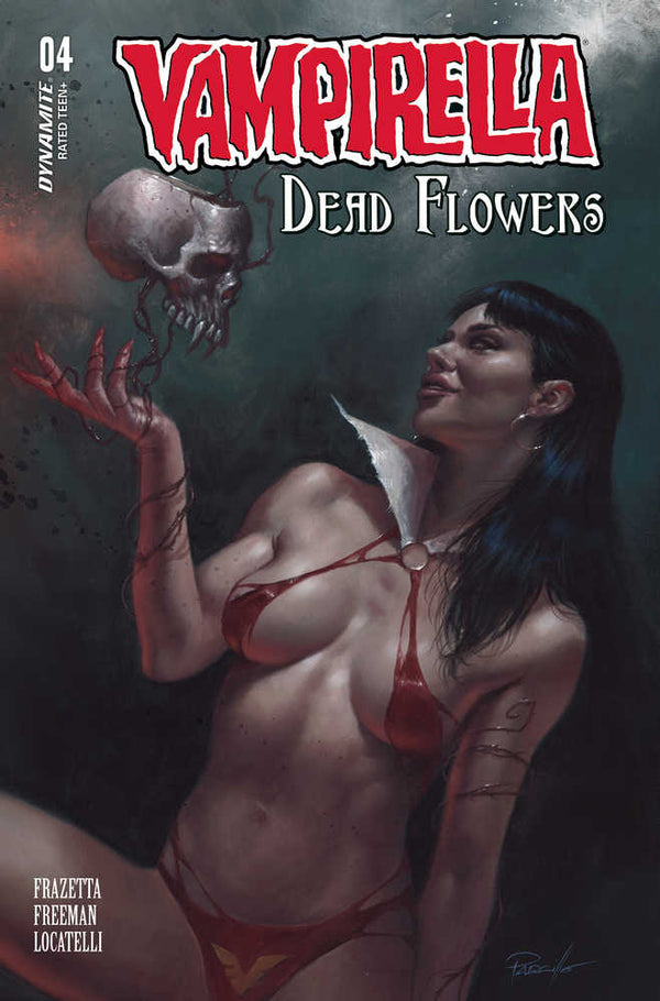 Vampirella Dead Flowers #4 Cubre Un Parrillo
