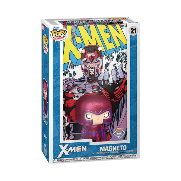 Pop Comic Cover Marvel X Men #1 Magneto présente une figurine en vinyle exclusive