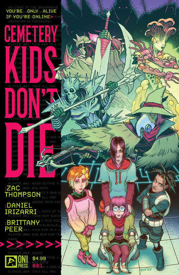 Cemetery Kids Dont Die #1 (sur 4) Couverture de Daniel Irizarri