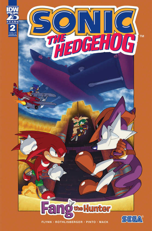 Sonic The Hedgehog : Fang The Hunter #2 Couverture A (Hammerstrom)