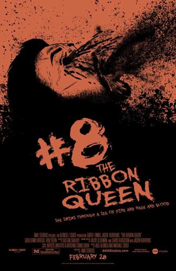 Ribbon Queen #8 (Of 8) Cover C Chris Ferguson & Jacen Burrows Horror Homage Variant (Mature)