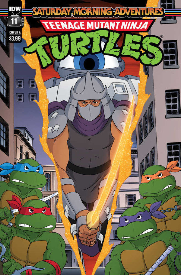 Tortugas Ninja: Aventuras del sábado por la mañana # 11 Portada A (Schoening)